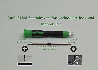 Dual Sided Phillips Cross And Torx T6 Screwdriver For Macbook Pro 13  15  17  • $11.99