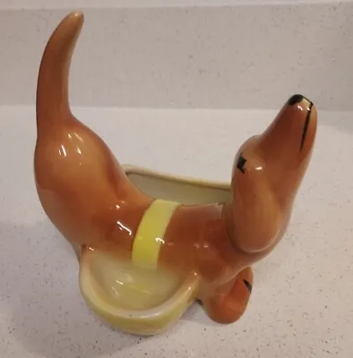 Vintage Dachshund Mens' Vallet Wallet Watch Ring Dresser Caddy Holder • $27