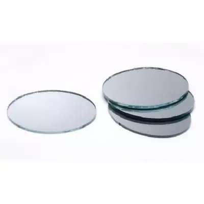 2 X 3 Inch Small Craft Oval Mirrors Bulk 24 Pieces Mosaic Mirror Tiles • $21.99