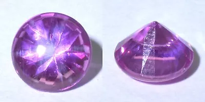 Round 7 8 9 MM Lab Created Pink Star Sapphire 6 Rays Corundum Mixed Cut • $12