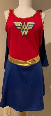 $19.57 • Buy WONDER WOMAN  Womens Halloween Dress Costume - Sz Medium Large