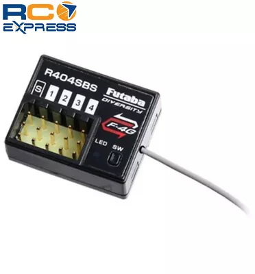 Futaba R404sbs Sr/T-Fhss/S.Bus2 F-4g Telemetry Receiver FUT01102364-1 • $117.51