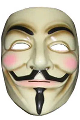 $10.24 • Buy V For Vendetta Fawkes Official Licensed Adult Costume Mask Guy