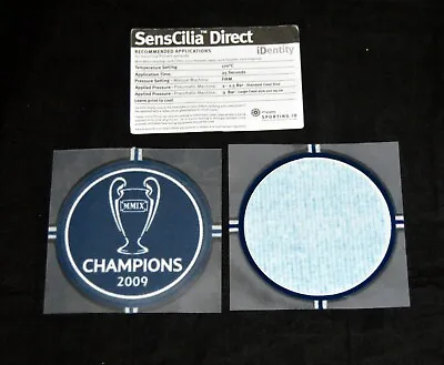 Barcelona 2009 Champions League Winner Football Shirt Patch/Badge  • £12.99