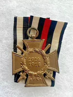 £16.99 • Buy Medal German Ww1 Cross Of Honour With Swords - Maker B.h.l. - Bernhard Haarmann