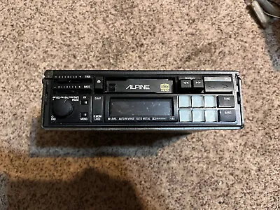 Alpine 7180s Am/Fm Cassette Vintage Car Radio ( Old School ) • $199.99