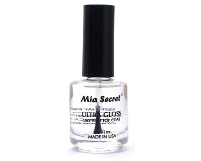 Mia Secret Nail Polish - Ultra Gloss Dry Fast Top Coat - ( 0.5 Oz ) • $8.51