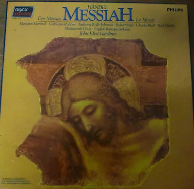 HANDEL Messiah - MARGARET MARSHALL - JOHN ELIOT GARDINER  / PHILIPS • $19.99