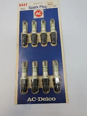 AC (Delco) / GM R44T-8B Spark Plugs 853 5613772 (Set Of 8) Vintage New Old Stock • $47.21