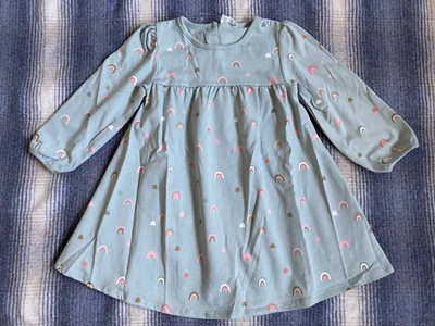 £8 • Buy NEXT Baby Girls Long Sleeve Dress 12-18 Months - New Without Tags