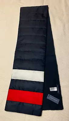 Tommy Hilfiger  Sky Captain  Quilted Puffer Scarf Men's One Size • $17.99