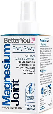 BetterYou Magnesium Joint Body Spray | + Vegan Glucosamine | Effective Support • £7.80