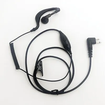 High Quality Clip Ear Earpiece Headset Mic For Motorola Radio Walkie Talkie 2pin • $8.99