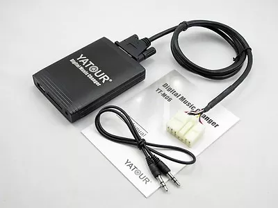 $71.10 • Buy Yatour Digital Music Interface For Toyota Lexus Big 5+7Plug USB SD AUX MP3 Input