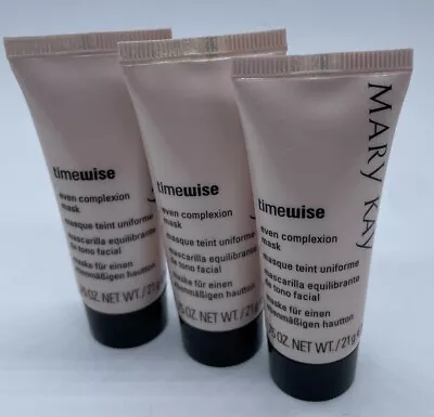 Lot 3 Mary Kay Timewise Even Complexion Mask .75 Oz Trial Size  • $8.77