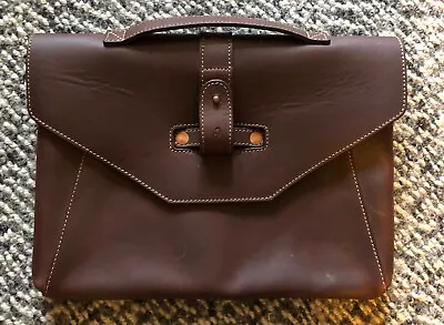 Pad & Quill/Burton Goods Valet Bridle Leather MacBook Bag • $125