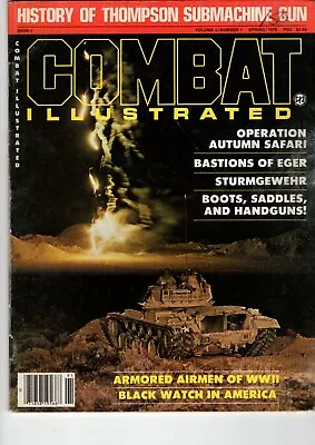 Combat Illustrated Magazine Spring 1979 Thompson Gun Black Watch Autumn Safari • $14.50