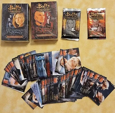 Buffy The Vampire Slayer Trading Cards Lot - NEW Unopened Items/Used Loose Items • $35