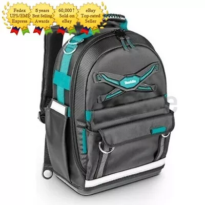 Makita E-05511 Backpack Tool Organiser Capable Of Holding Up 50 Tools 22.3L Bag • $163.30