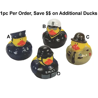 Law Enforcement Rubber Duckies Ducks - Choose  Style - Jeep Ducking - US Shipper • $9.99
