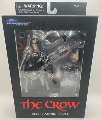 Diamond Select Toys THE CROW ERIC DRAVEN DELUXE 7  Inch Action Figure  Sealed • $29.99