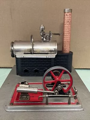 Vintage 1960s Wilesco Steam Powered Toy Hobby Engine West Germany / Untested • $159.99