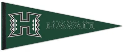 University Of HAWAII WARRIORS Official NCAA Team Logo Premium Felt PENNANT • $16.19