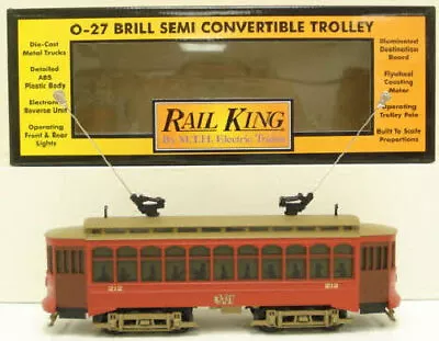 MTH 30-2512-0 Brill Semi-Convertible Trolley Allentown LN/Box • $119.17