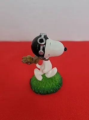 Vintage Peanuts Snoopy Mini Flying Ace Figurine Westland #8243 • $14