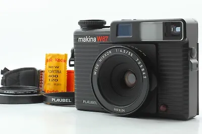 CLA'd 【MINT W/Hood] PLAUBEL Makina W67 Film Camera Nikkor 55mm/f4.5 From JAPAN • $2599.99