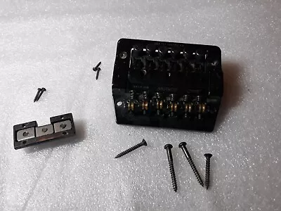 $180 • Buy 80’s Kahler Tremolo Bridge Vibrato Black Flyer USA American Original Nut