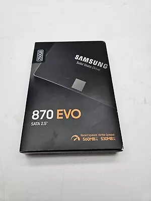 Samsung 870 EVO 250GB 2.5  SATA III Internal SSD (MZ-77E250B/EU) • £34.99