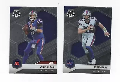 Josh Allen 2021 Mosaic (2) Card Lot #26 227 Buffalo Bills • $4