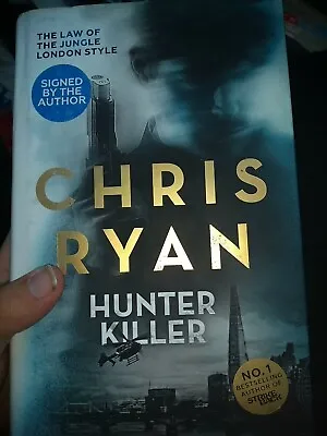 £15 • Buy Hunter Killer: Danny Black Thriller 2, Ryan, Chris, Author Signed Copy Hardback
