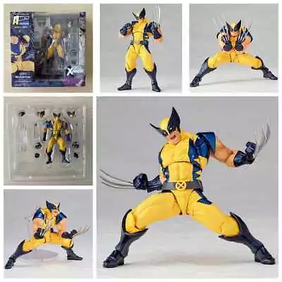 Amazing Yamaguchi Revoltech NO.005 Wolverine Logan Howlett Action Figure In Box • $17