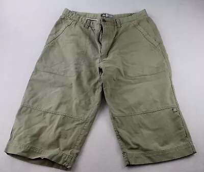 Nike ACG Cargo Shorts Mens Size 36 Olive Green Heavy Duty Cotton Large Pockets • $64.95