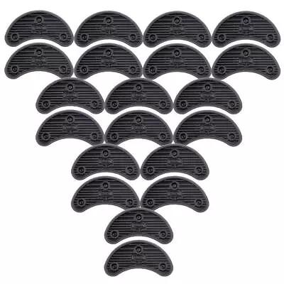 £7.52 • Buy Black Shoe Boots Repair Heel Taps Toe Rubber Plates Taps Protectors ,20pcs