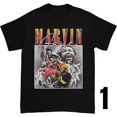 Marvin Gaye Cotton Men T Shirt BlackCotton All Size S-345XL Shirt- Free Shipping • $14.99