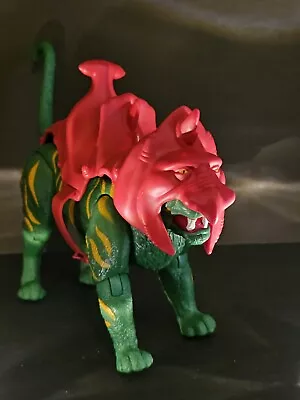 MASTERS Of The Universe He-Man MOTU Battle Cat Action Figure Origins Complete  • $18