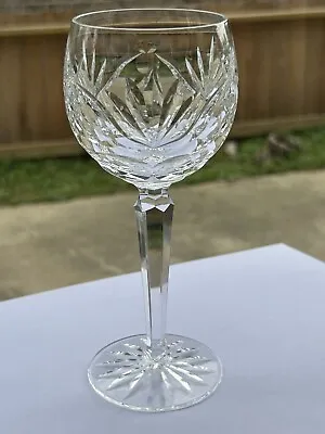 Waterford Crystal Ashling Wine Hock Glass Goblet 7 7/8”  Vintage Excellent • $29.99