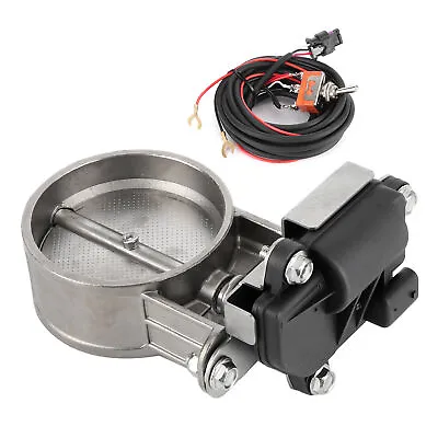 (2.25 Inches)Electronic Electric Control Exhaust Dump Cut Out Valve Cutout Low • $104.43