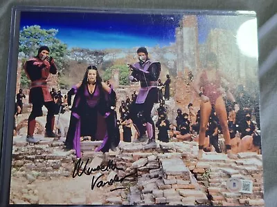 BAM BOX MORTAL KOMBAT MUSETTA VANDER HAND SIGNED 8x10 BECKETT C.O.A LTD EDITION • $30