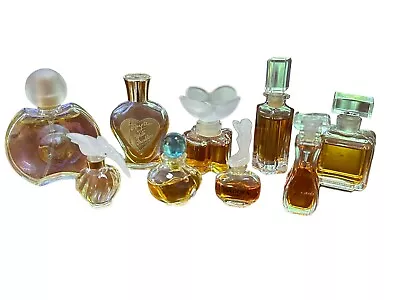 Lot Of 9 Vintage Purfume Mini Bottles Samples Paris France Giorgio Isadora • $39.99