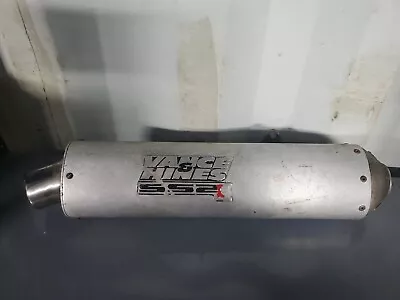 Used Vance Hines SS2R Slip On Muffler Ninja 600 Zx Zx6r Used  • $99.99