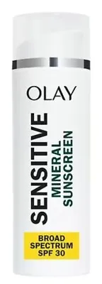 $22.30 • Buy OLAY Sensitive Mineral Zinc Oxide Sunscreen SPF 30 
