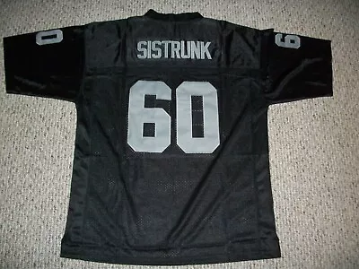 OTIS SISTRUNK Unsigned Custom Black Oakland Sewn New Football Jersey Sizes S-3XL • $38.05