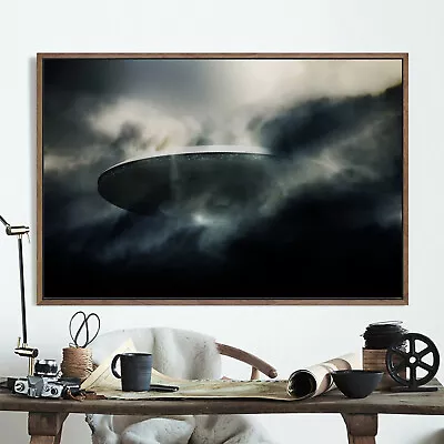 Poster Wall Art Printing X Files I Want To Believe Ufo Alien 05 32 X 24 Inch • $7.69