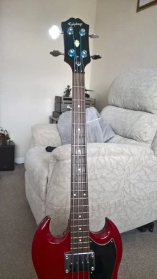 £200 • Buy Epiphone EB-0 SG BASS With Harley Benton Amp