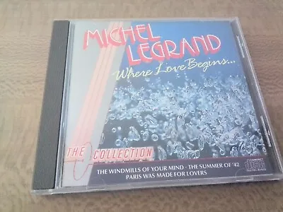 Where Love Begins By Michel Legrand - CD Free Post • £4.28