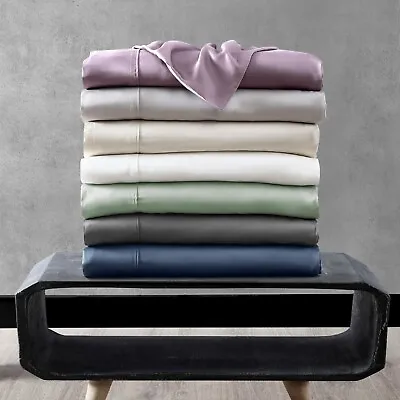 Valeron® TENCEL™ Modal 400 Thread Count Luxury Sateen Sheet Sets And Pillowcases • $24.99